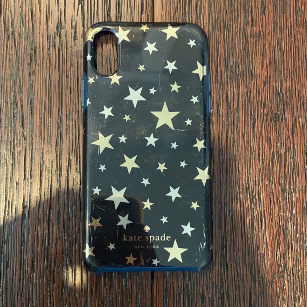 Kate Spade navy star phone case